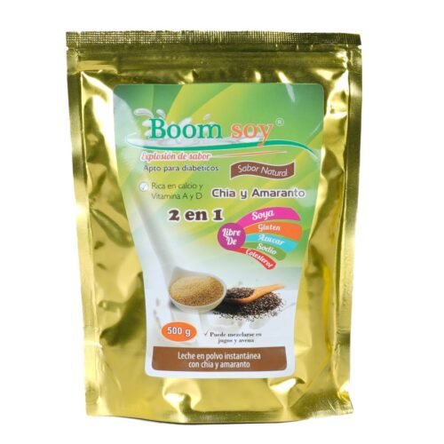 BOOMSOYLAIT   2 en 1 (Chía y Amaranto)